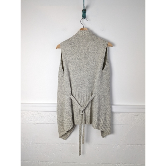 Karen Millen • Belted Sweater Vest Cardigan - Picture 7 of 9